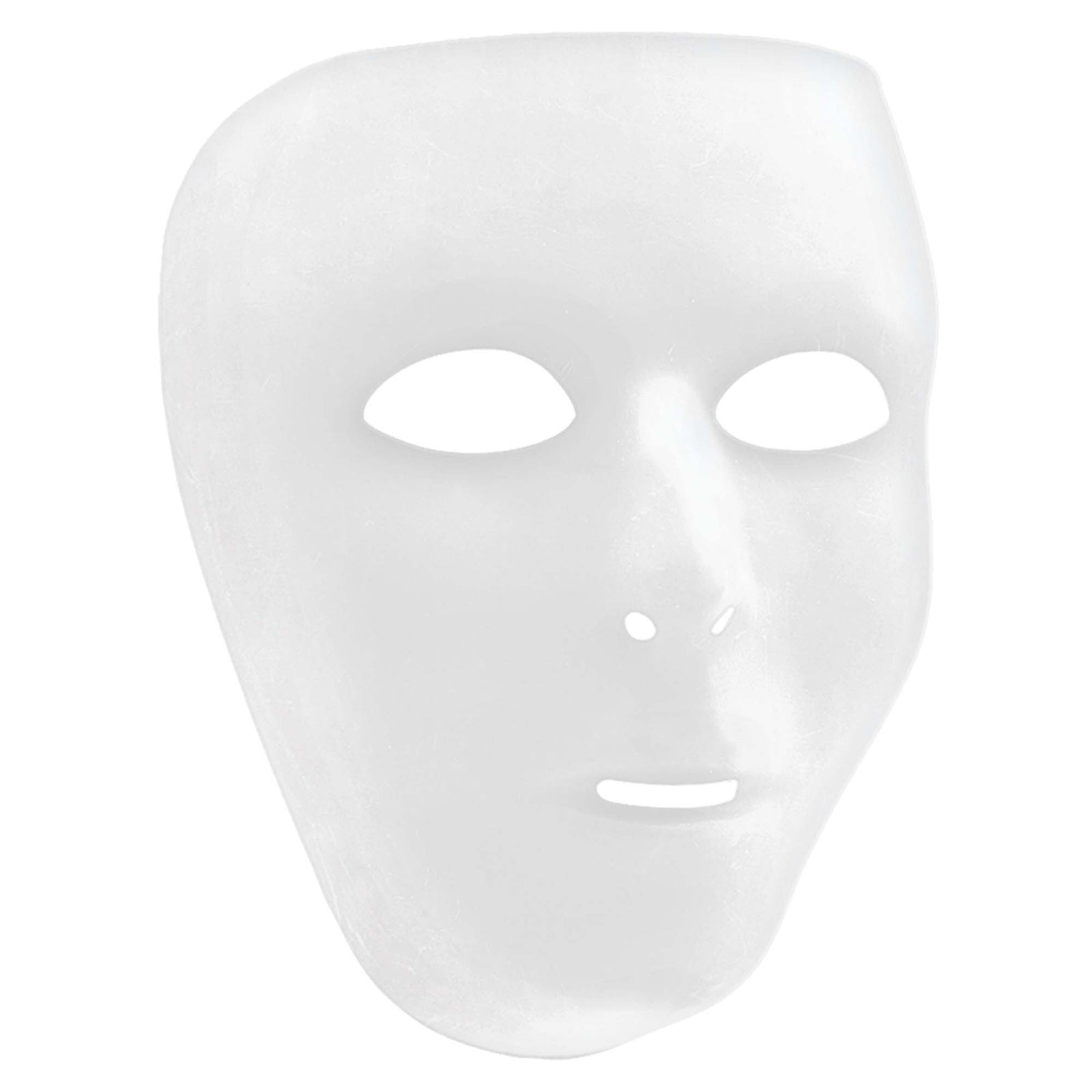 Amscan COSTUMES: ACCESSORIES White Full Face Mask