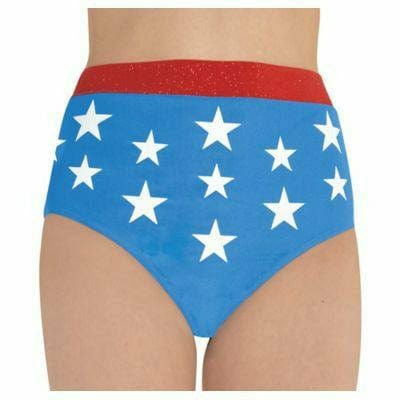 Amscan COSTUMES: ACCESSORIES Women&#39;s Wonder Woman Bikini Boyshorts