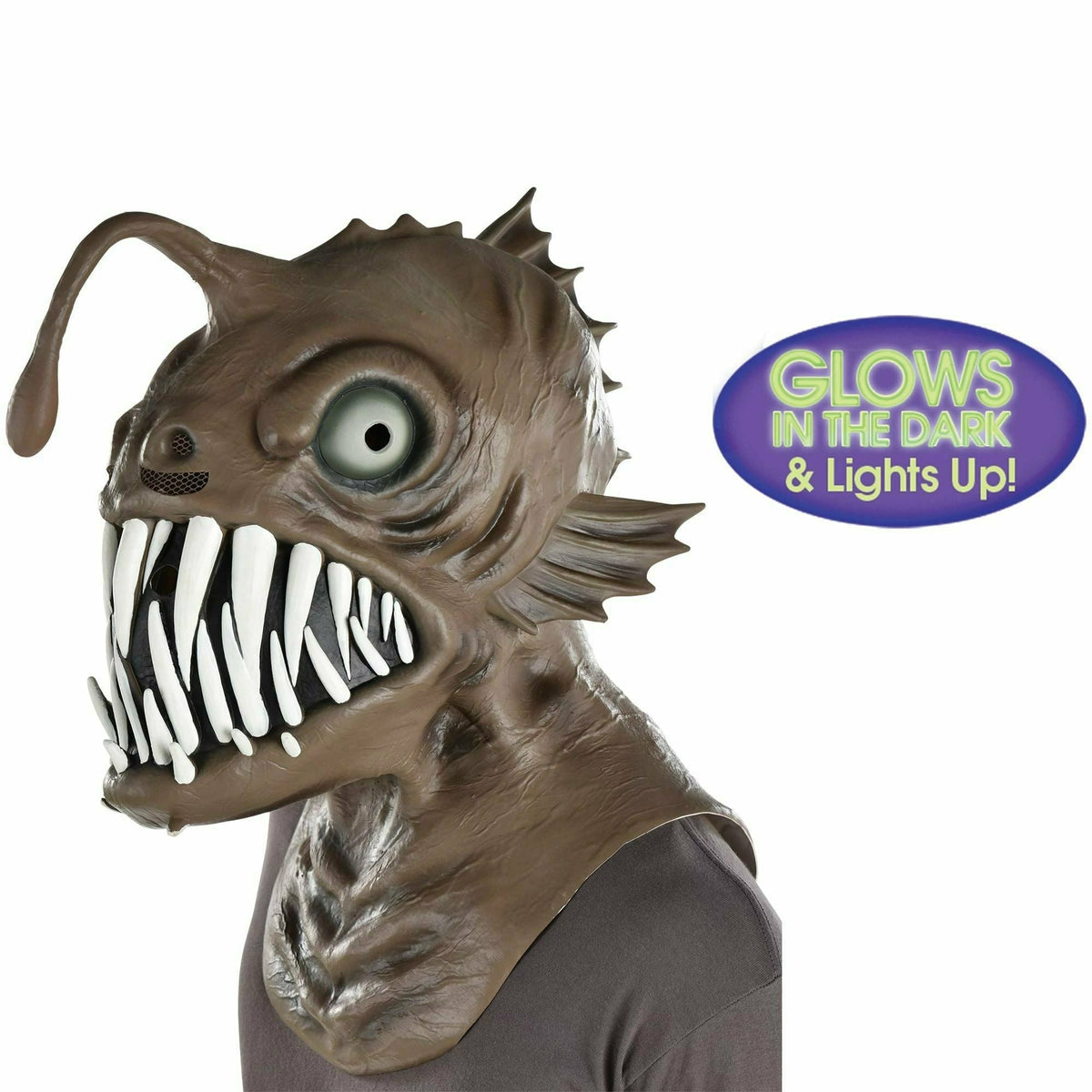 Amscan COSTUMES: MASKS Light Up Angler Fish Mask