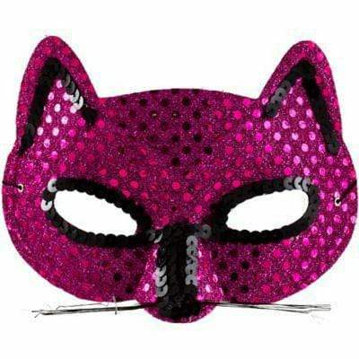 Amscan COSTUMES: MASKS Women&#39;s Sequin Cat Mask