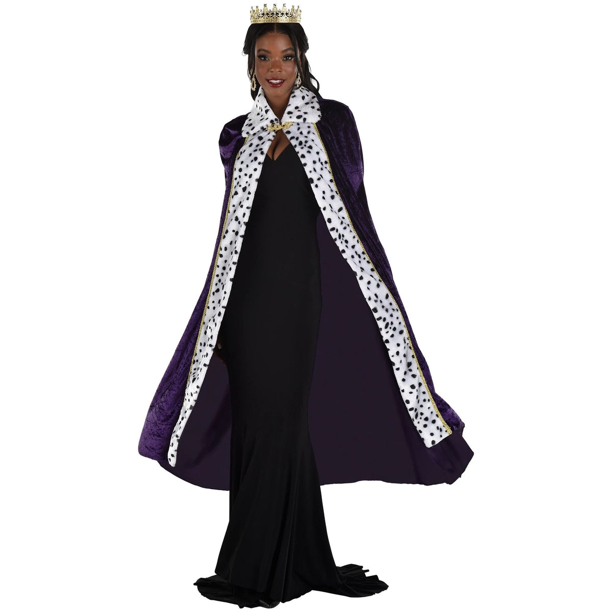 Amscan COSTUMES Purple Queen Cape