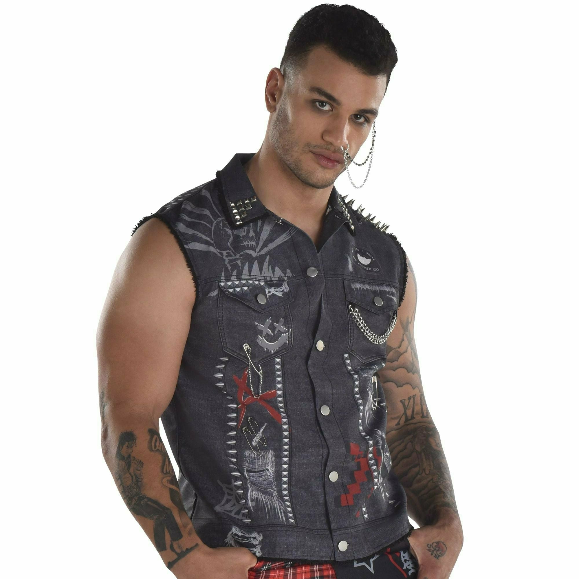 Amscan COSTUMES S/M Punk Vest