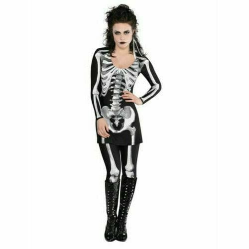 Amscan COSTUMES Small 2-4 Womens Bare Bones Costume