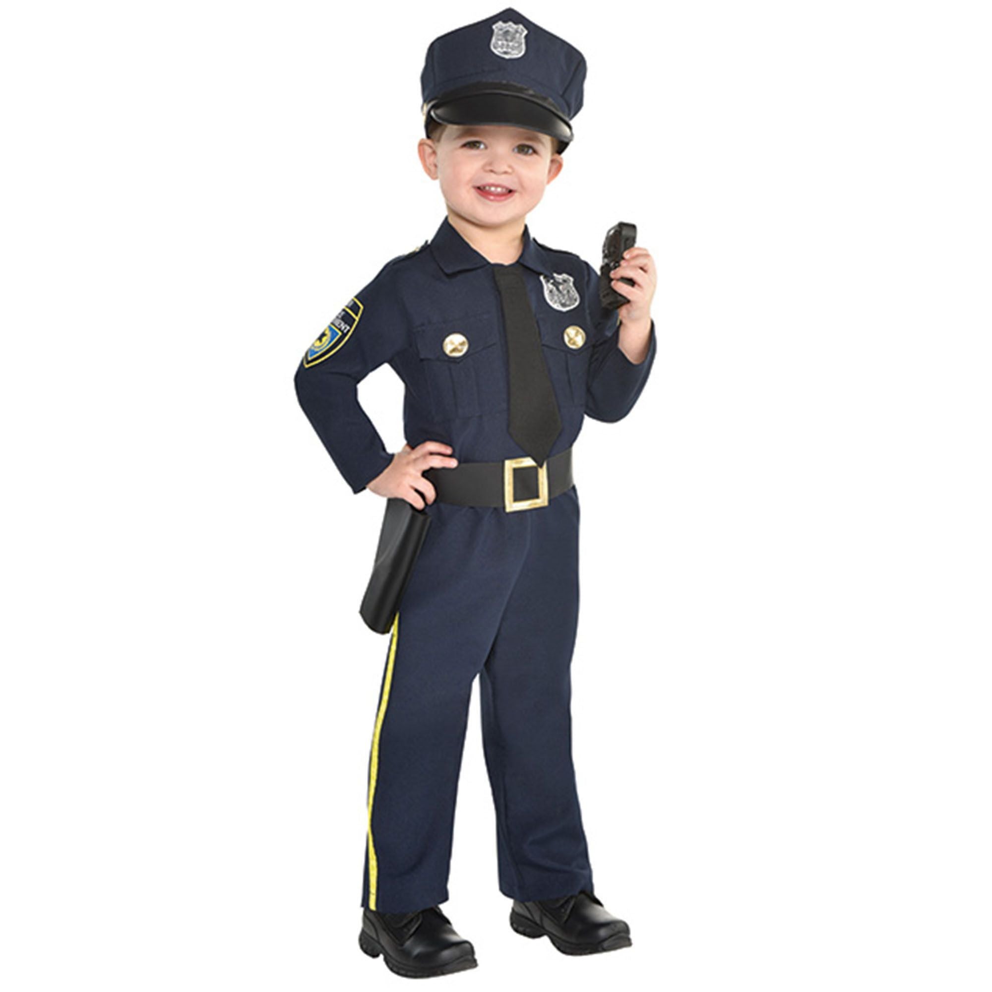 Amscan COSTUMES Toddler (2) Child's Police Officer Costume