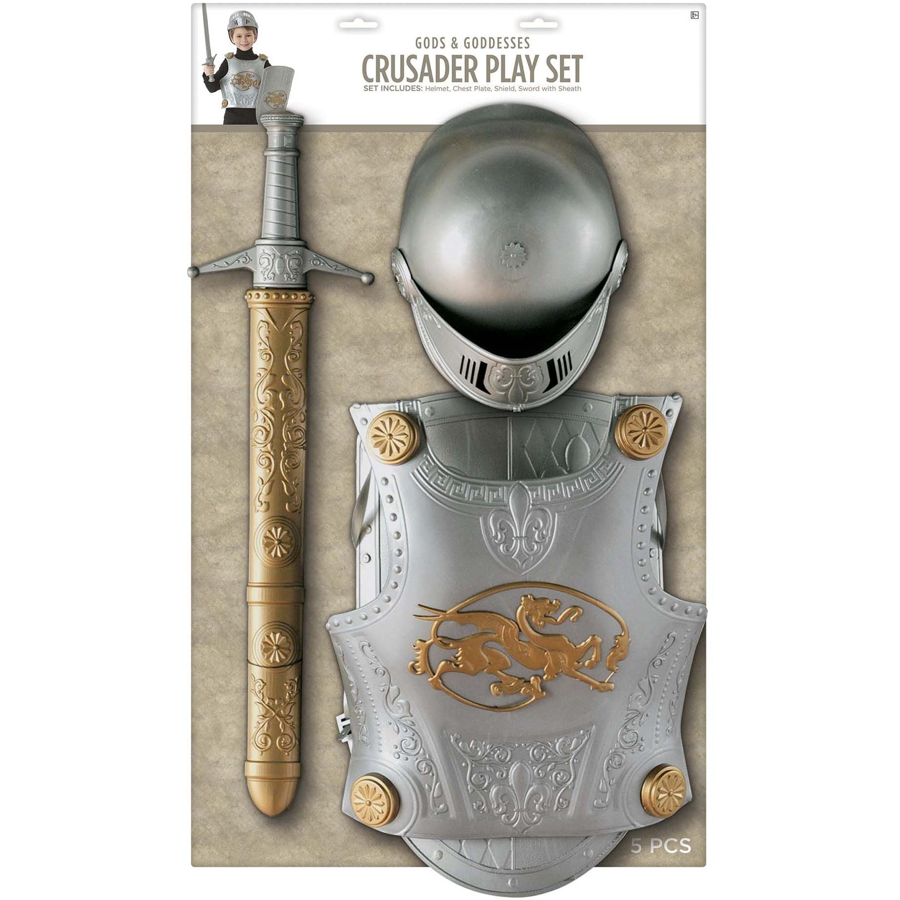 Amscan COSTUMES: WEAPONS Crusader Play Set