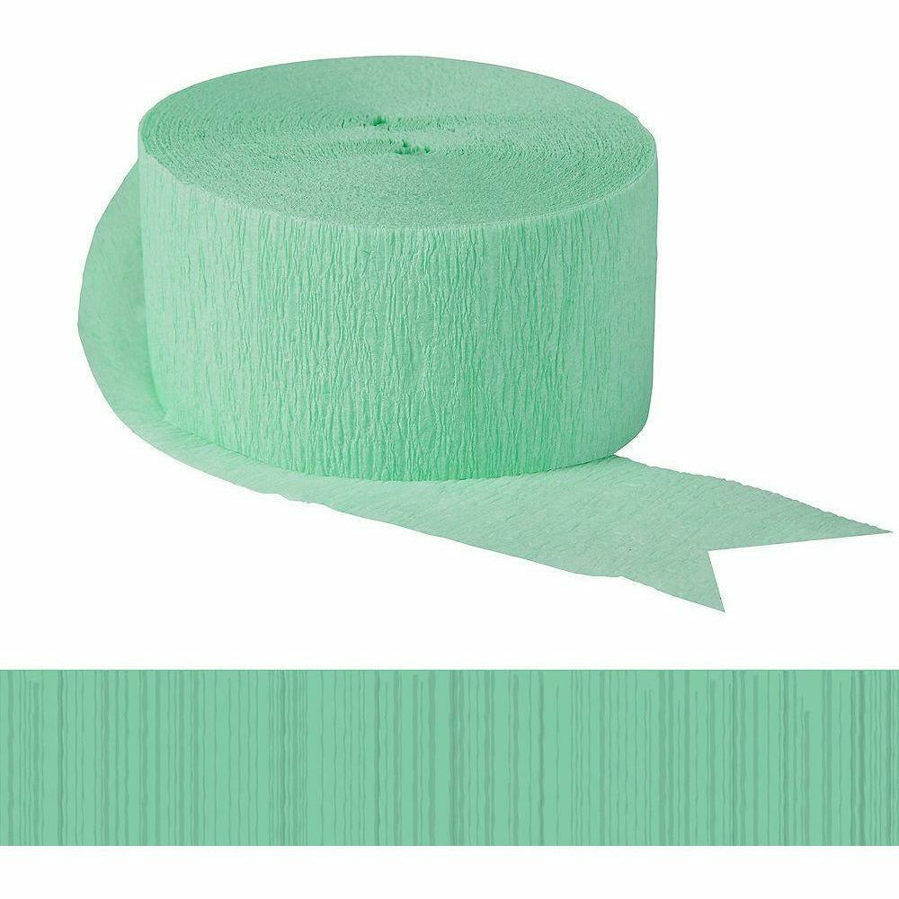 Amscan DECORATIONS Mint Green Streamer