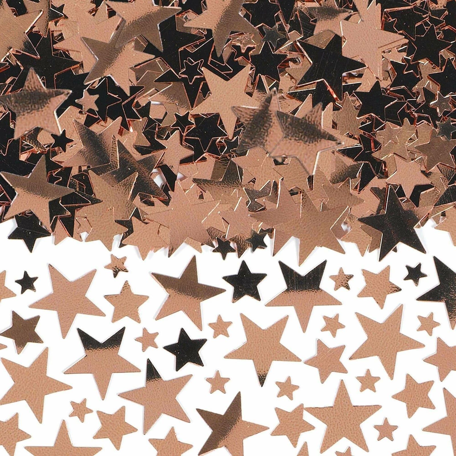 Amscan DECORATIONS Rose Gold Star Confetti, 2 1/2 oz.