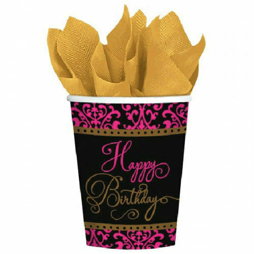 Amscan Fabulous Celebration 9oz Paper Cups