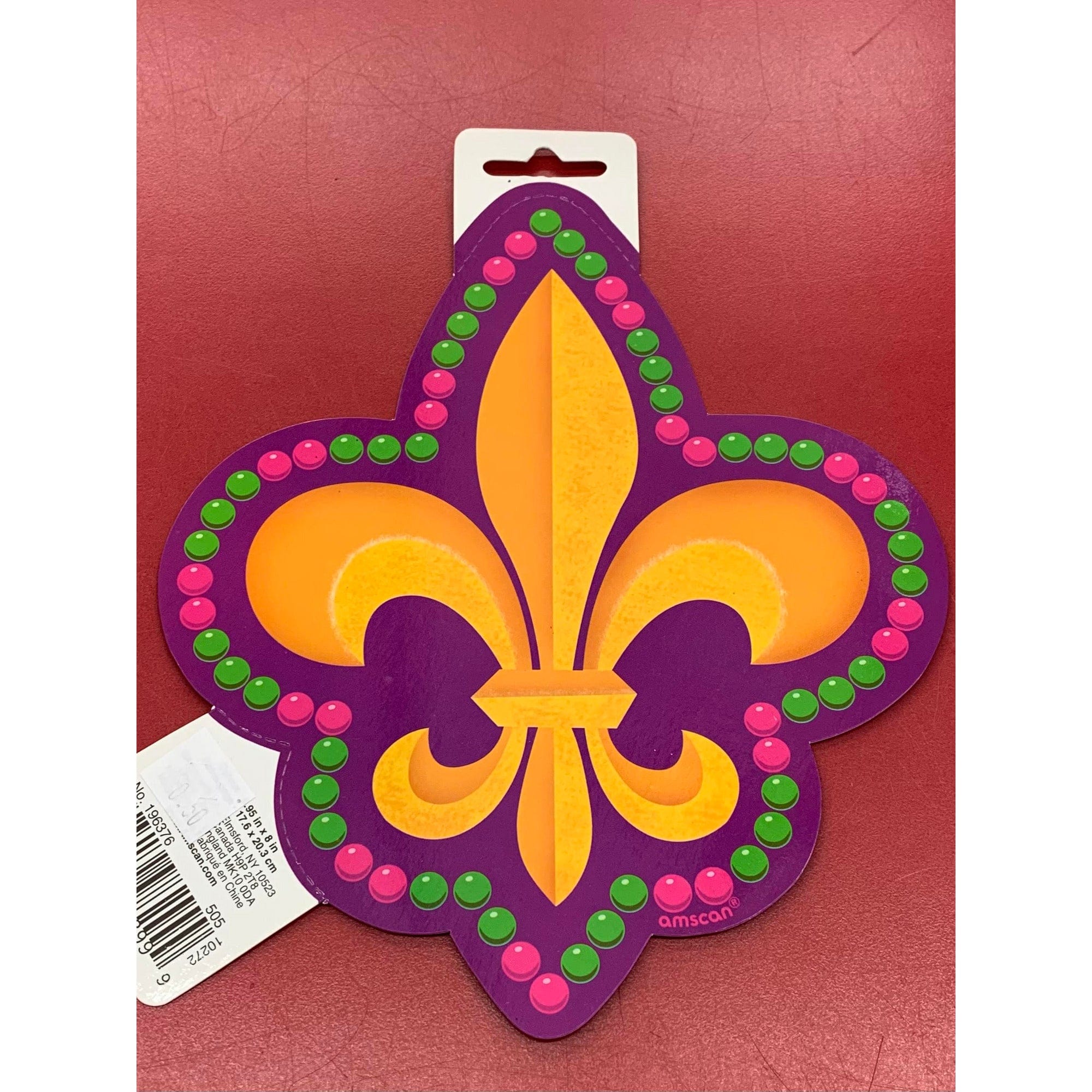 AMSCAN Fleur de Lis Cut Out