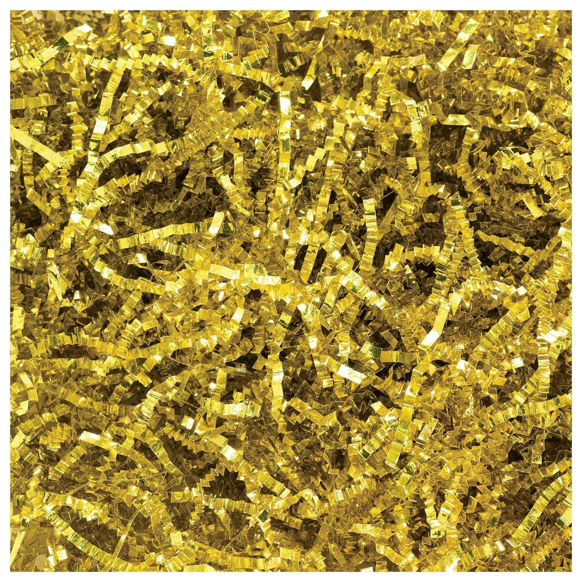 Amscan GIFT WRAP METALLIC GOLD PAPER SHREDS