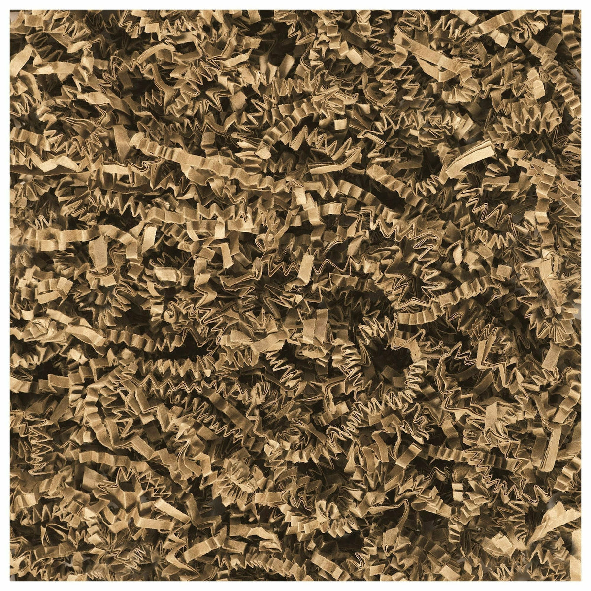 Amscan GIFT WRAP PAPER SHRED BROWN