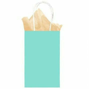 Amscan GIFT WRAP Robin&#39;s Egg Blue - Cub Bag Value Pack