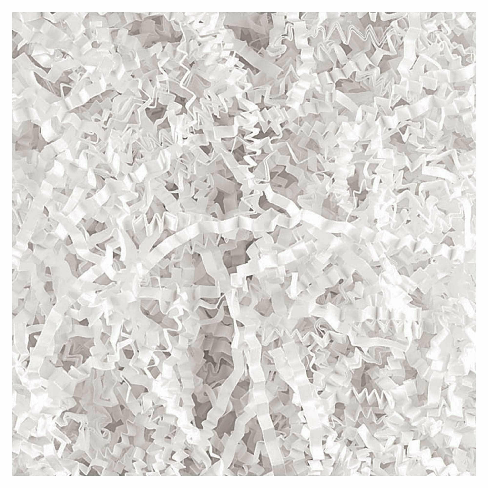 Amscan GIFT WRAP WHITE PAPER SHREDS