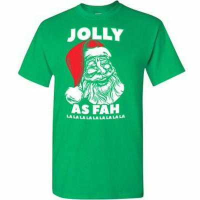 Amscan HOLIDAY: CHRISTMAS Adult Men&#39;s Jolly as Fah T-Shirt S/M