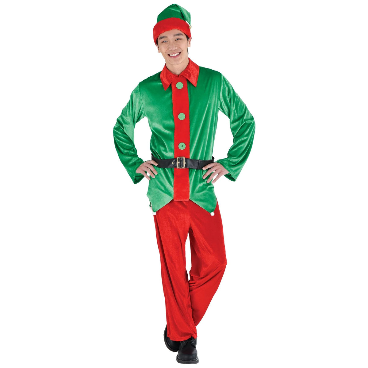 Amscan HOLIDAY: CHRISTMAS Adult Standard Elf Costume - Adult