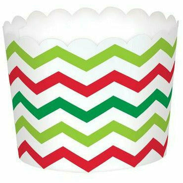 Amscan HOLIDAY: CHRISTMAS Christmas 4 Oz Scalloped Treat Cups