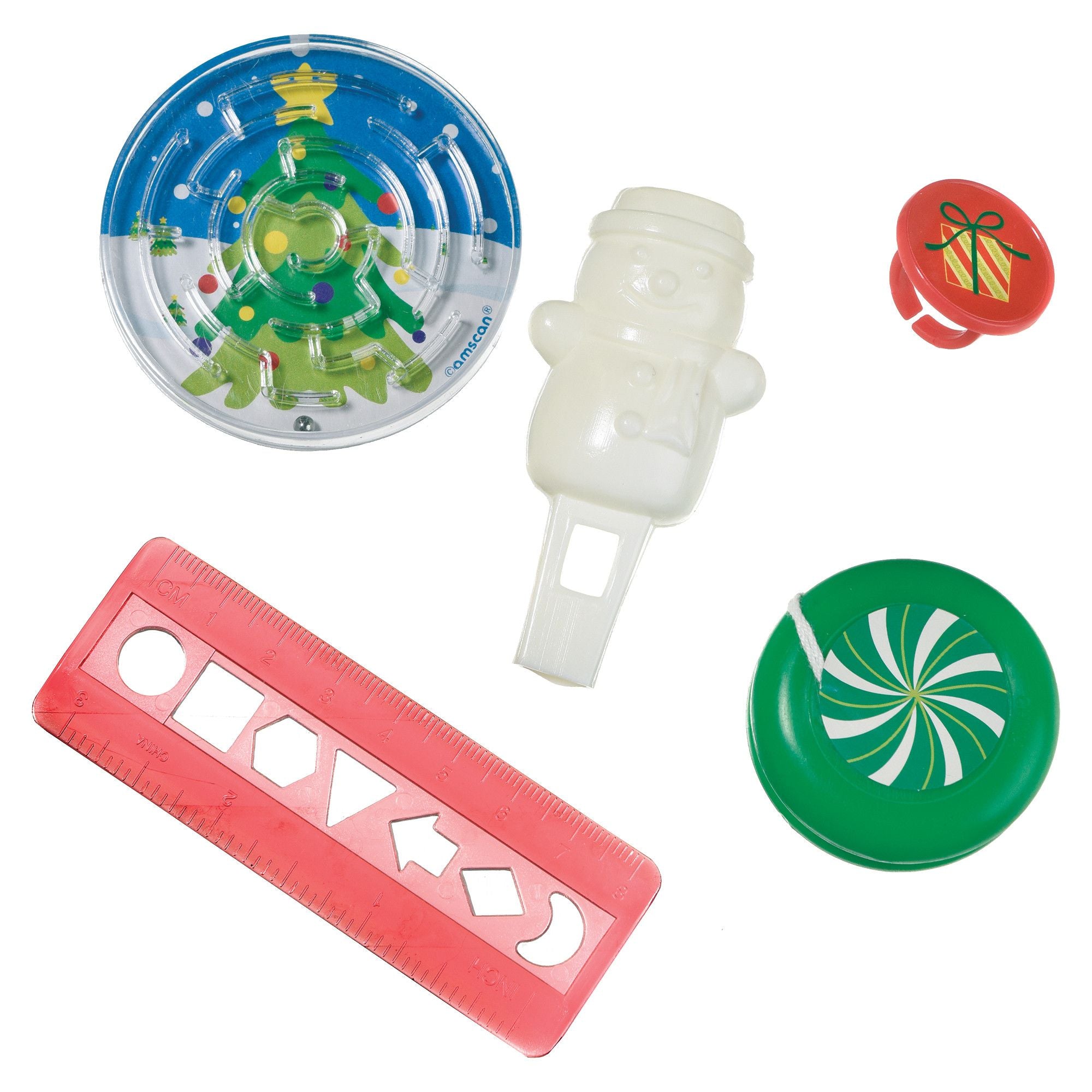 Amscan HOLIDAY: CHRISTMAS Christmas Super Mega Mix Plastic Favors