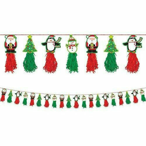 Amscan HOLIDAY: CHRISTMAS Christmas Tassel Garland