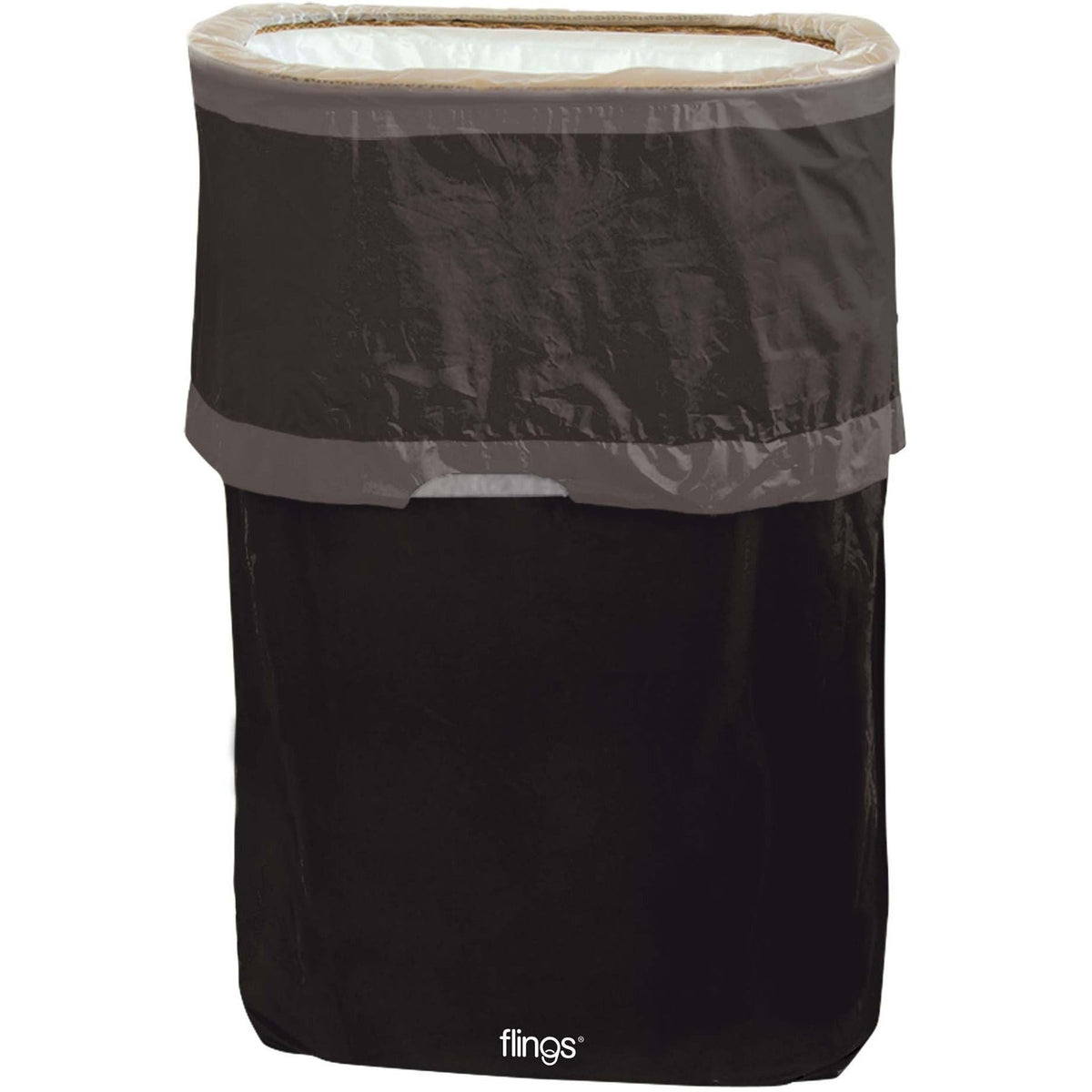 Amscan HOLIDAY: CHRISTMAS Flings® Pop-Up Trash Bin - Black