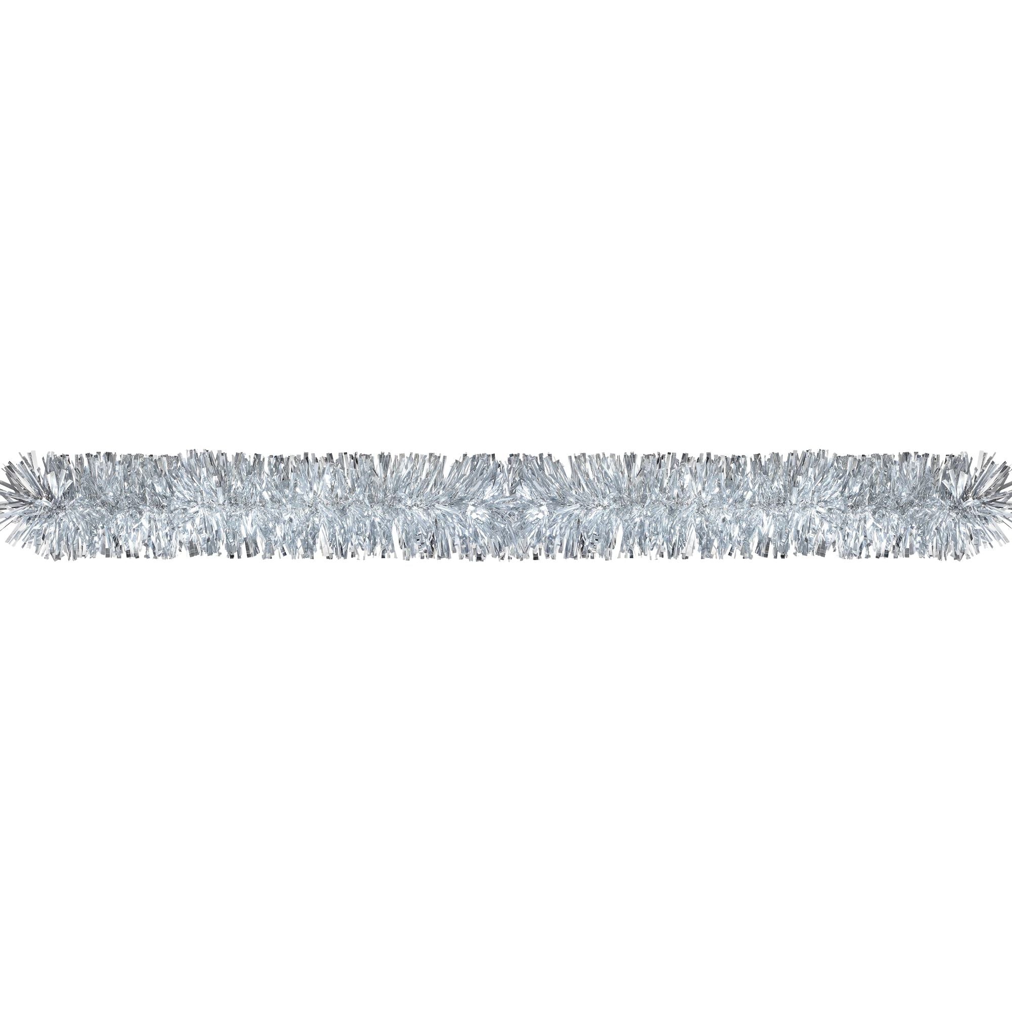 Amscan HOLIDAY: CHRISTMAS Giant Tinsel Garland - Silver