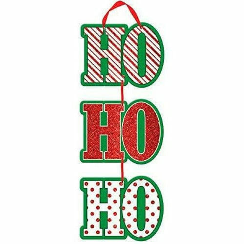 Amscan HOLIDAY: CHRISTMAS Ho Ho Ho Christmas Sign