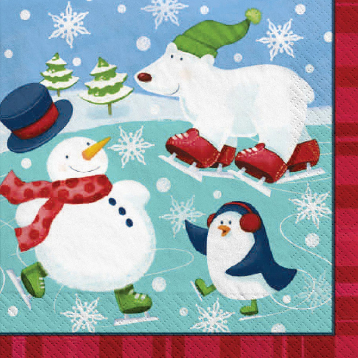 Amscan HOLIDAY: CHRISTMAS Holiday Fun Lunch Napkins