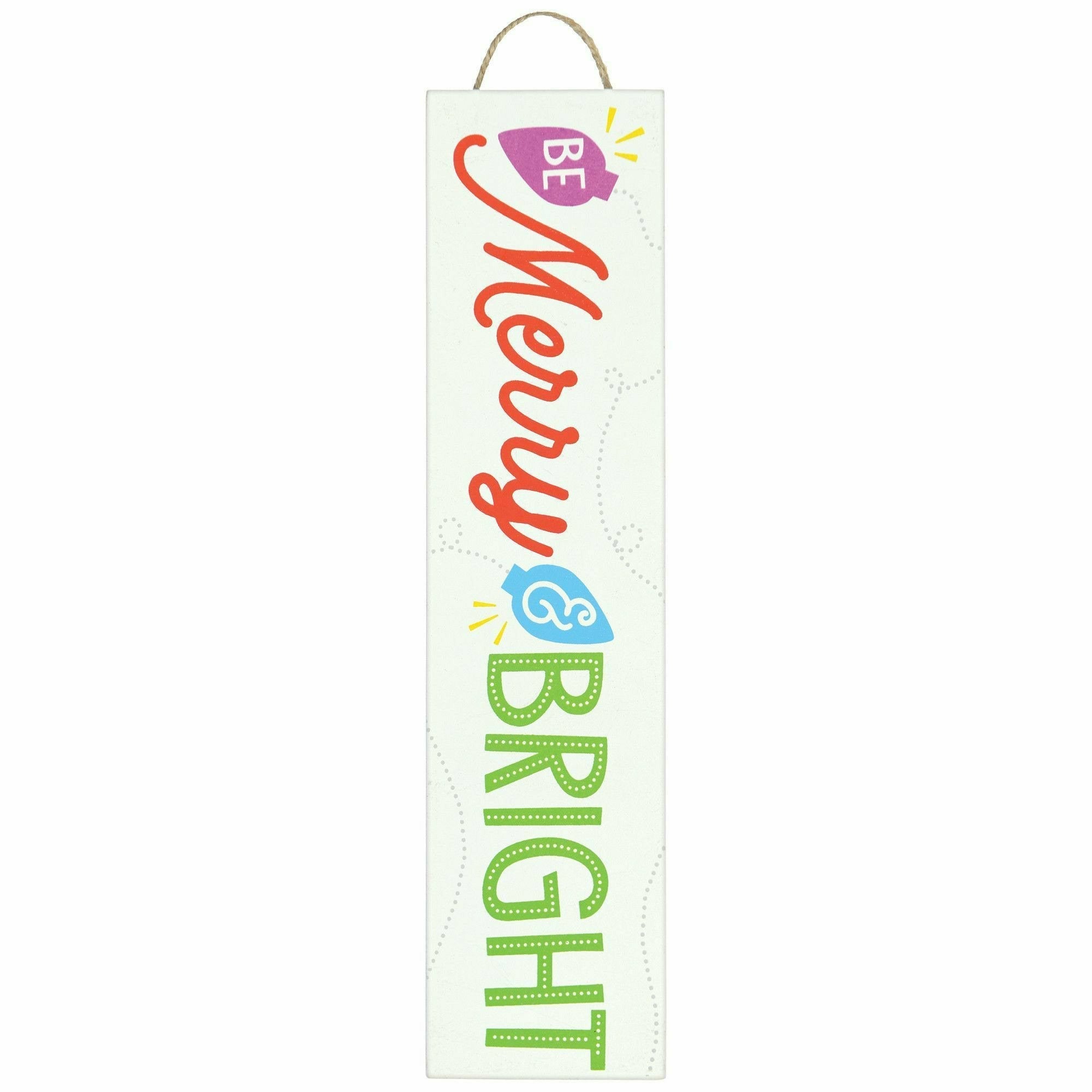 Amscan HOLIDAY: CHRISTMAS Merry & Bright Mini Christmas Hanging Signs