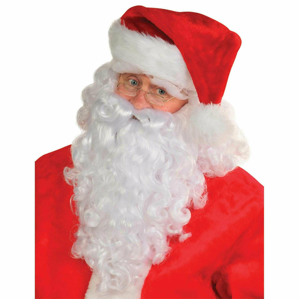 Amscan HOLIDAY: CHRISTMAS Premium Santa Wig &amp; Beard Set