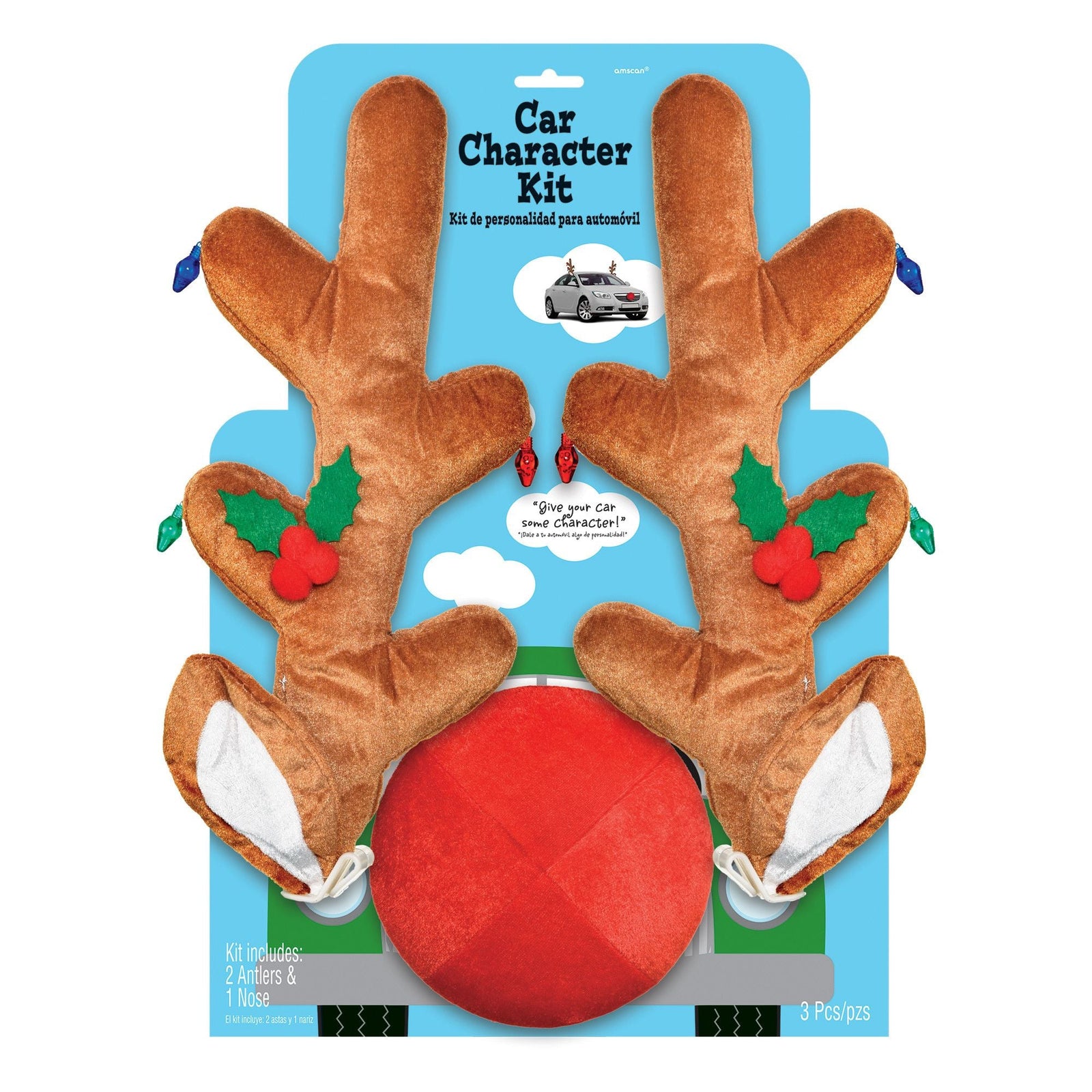 Amscan HOLIDAY: CHRISTMAS Reindeer Car Kit