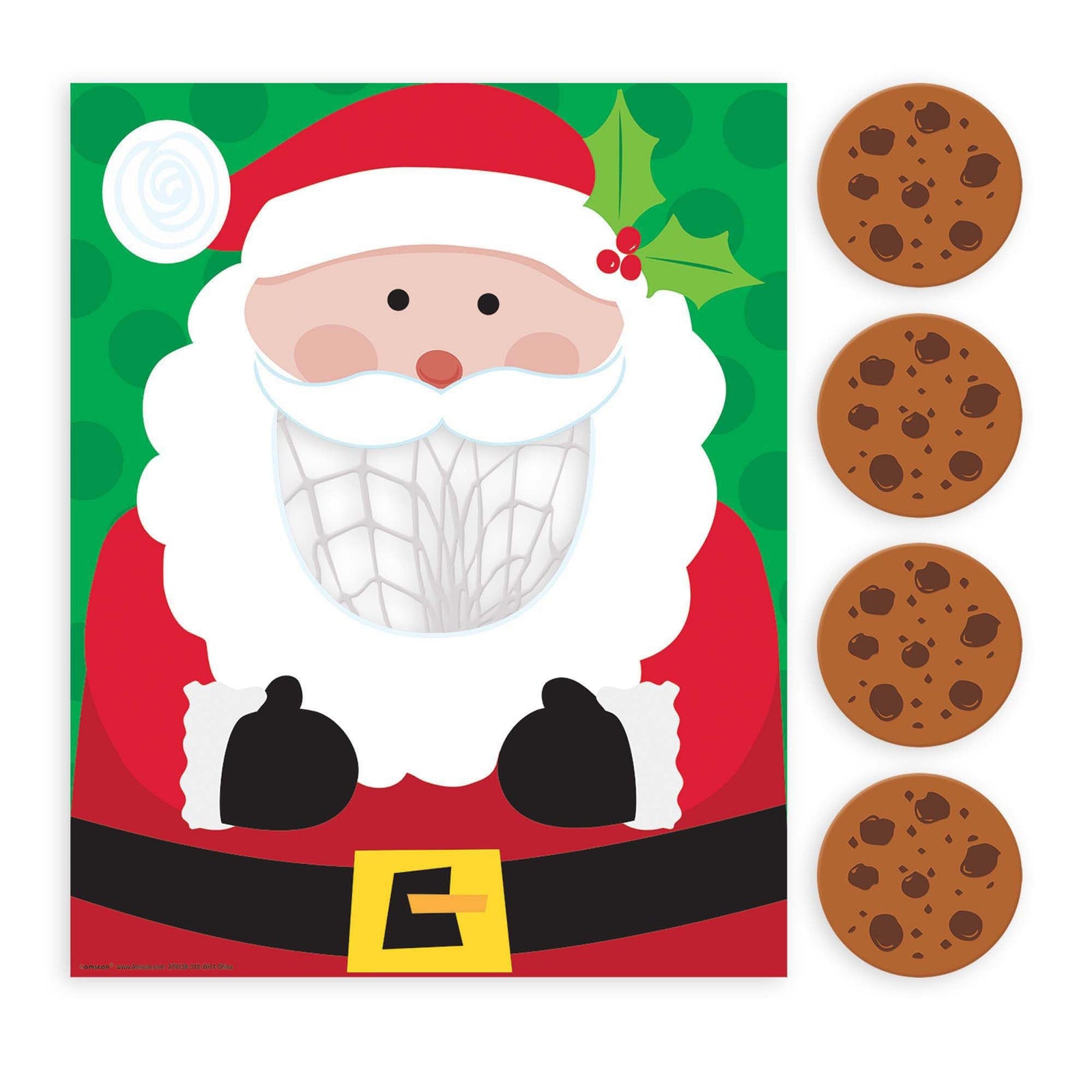 Amscan HOLIDAY: CHRISTMAS Santa Disc Toss Game