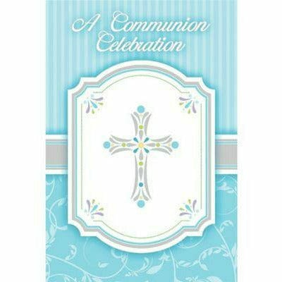 Amscan HOLIDAY: EASTER Boy&#39;s Communion Invitations