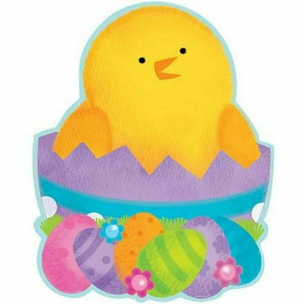 Amscan HOLIDAY: EASTER DUCK CUTOUT W EGGS