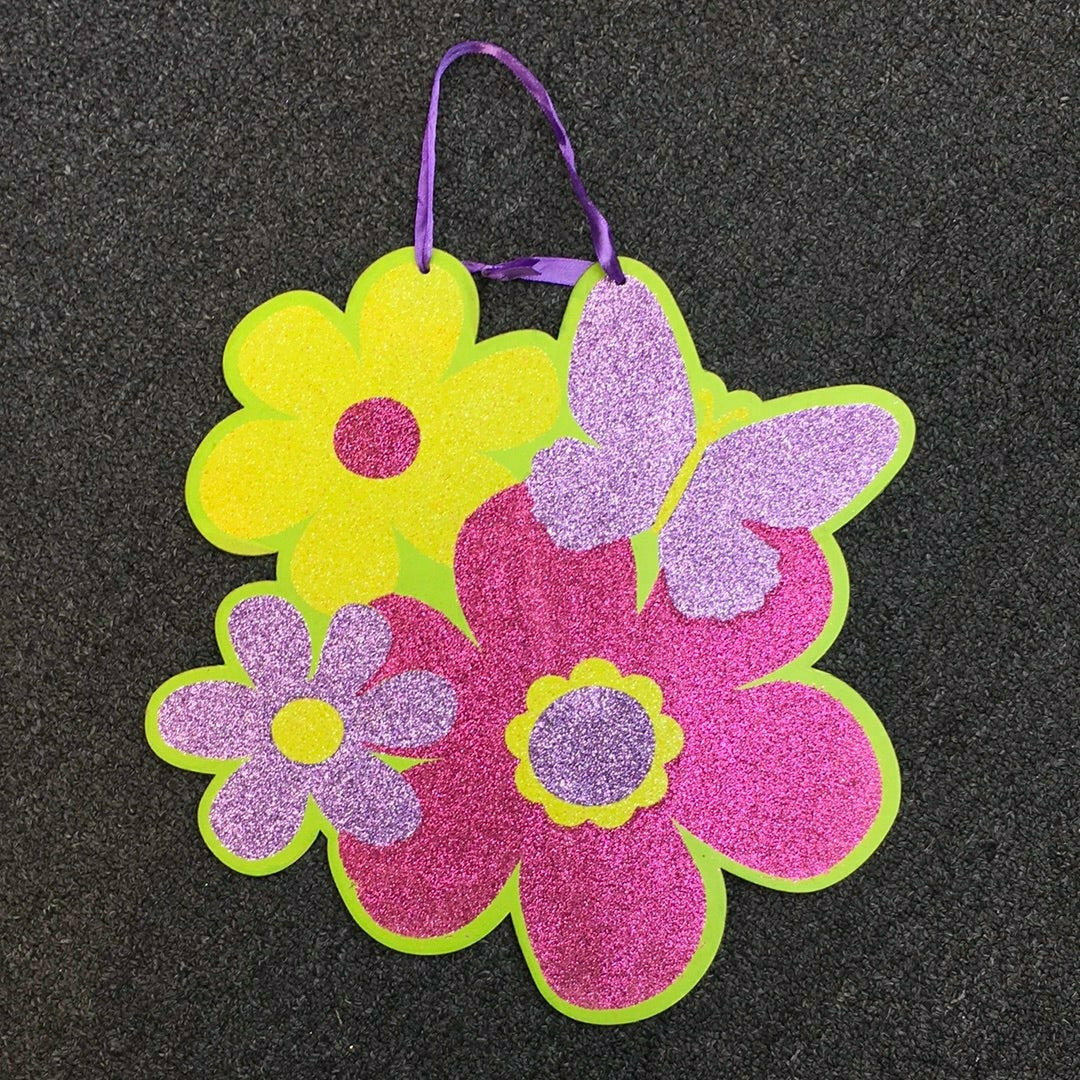 Amscan HOLIDAY: EASTER Glitter Flower Sign