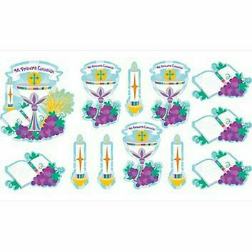 Amscan HOLIDAY: EASTER Mi Primera Comunion Cutouts