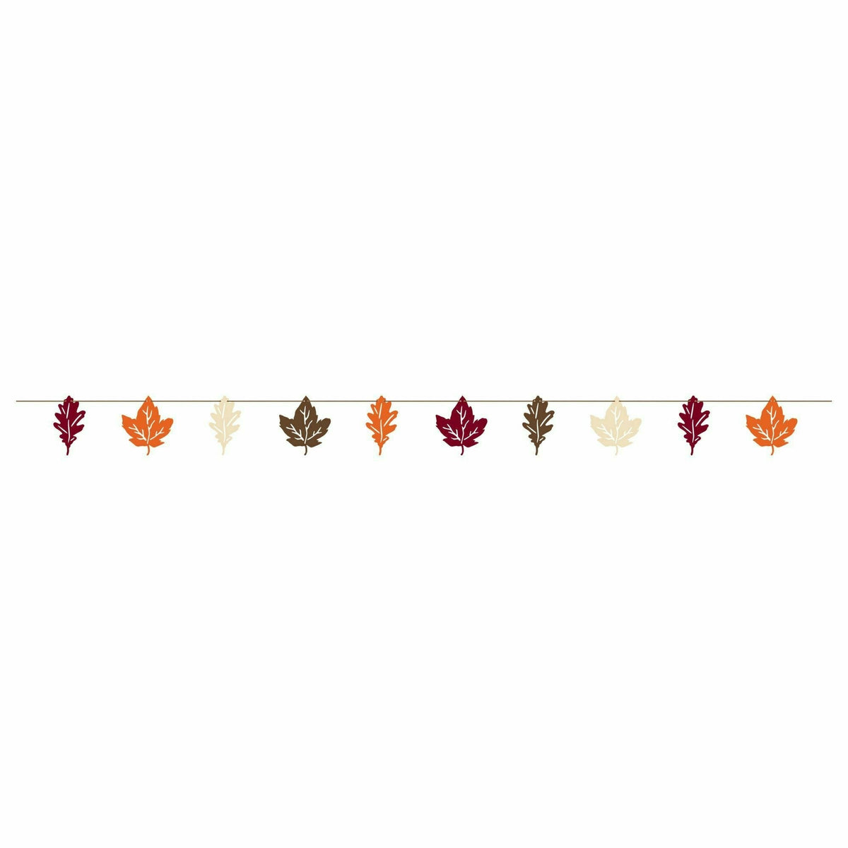 Amscan HOLIDAY: FALL Fall Leaves Paper Banner