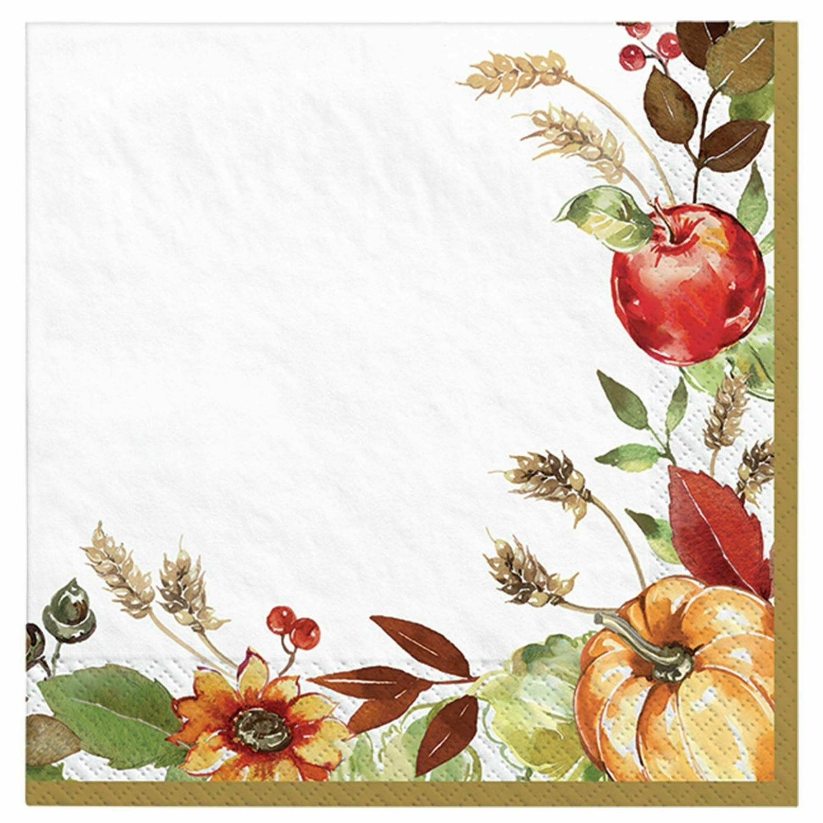 Amscan HOLIDAY: FALL O2 - Grateful Day Luncheon Napkin