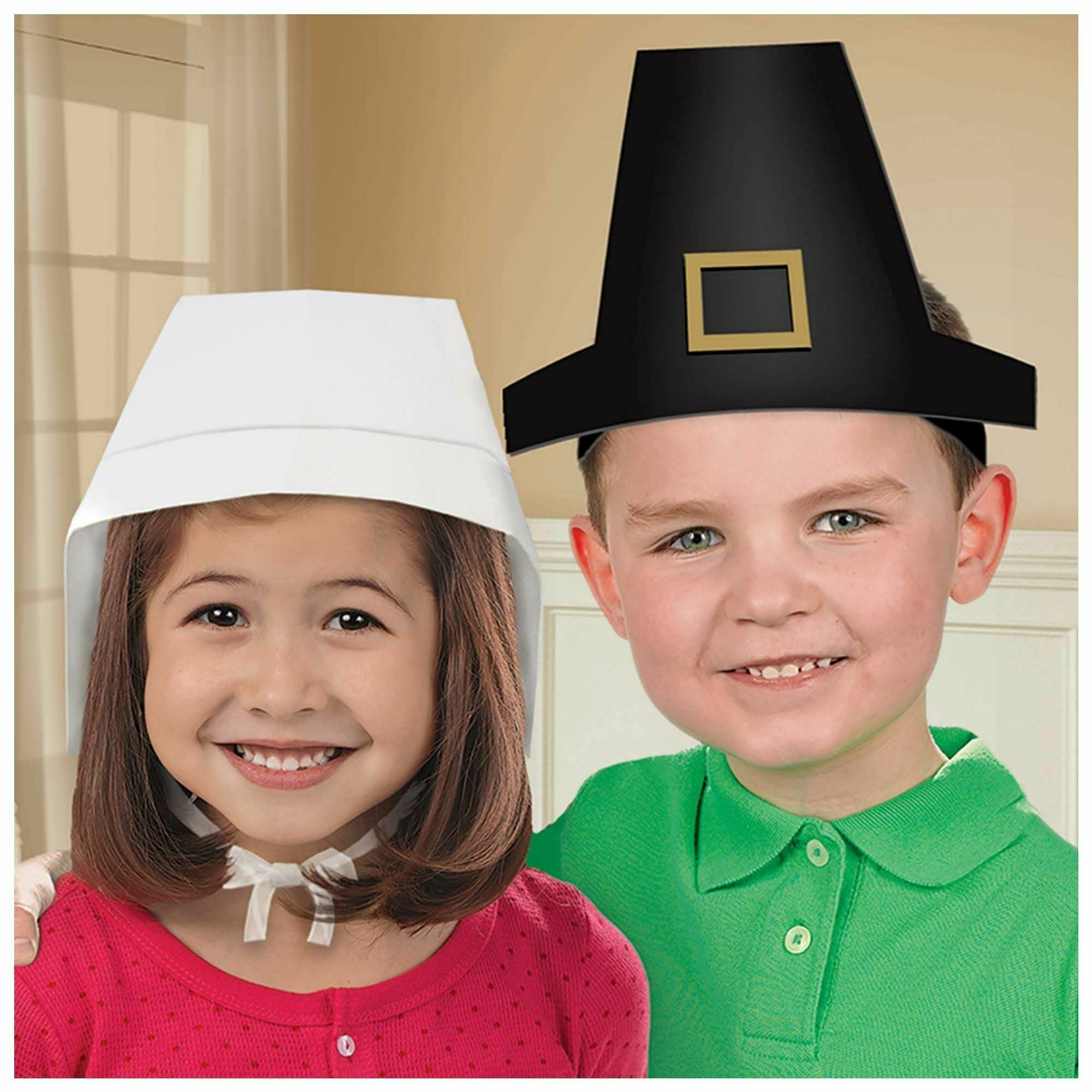 Amscan HOLIDAY: FALL Pilgrim Paper Hat Assortment