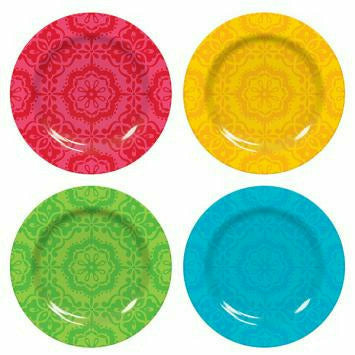 Amscan HOLIDAY: FIESTA Fiesta 7&quot; Plates 4ct