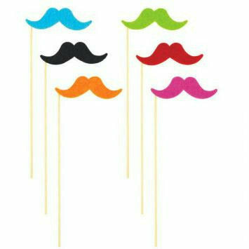 Amscan HOLIDAY: FIESTA FIESTA MOUSTACHE ON A STICK J1