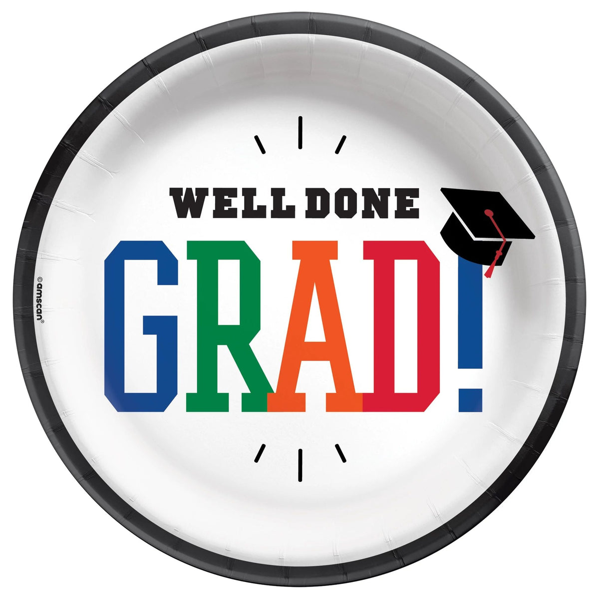 Amscan HOLIDAY: GRADUATION Day To Celebrate Plates, 6 3/4&quot;