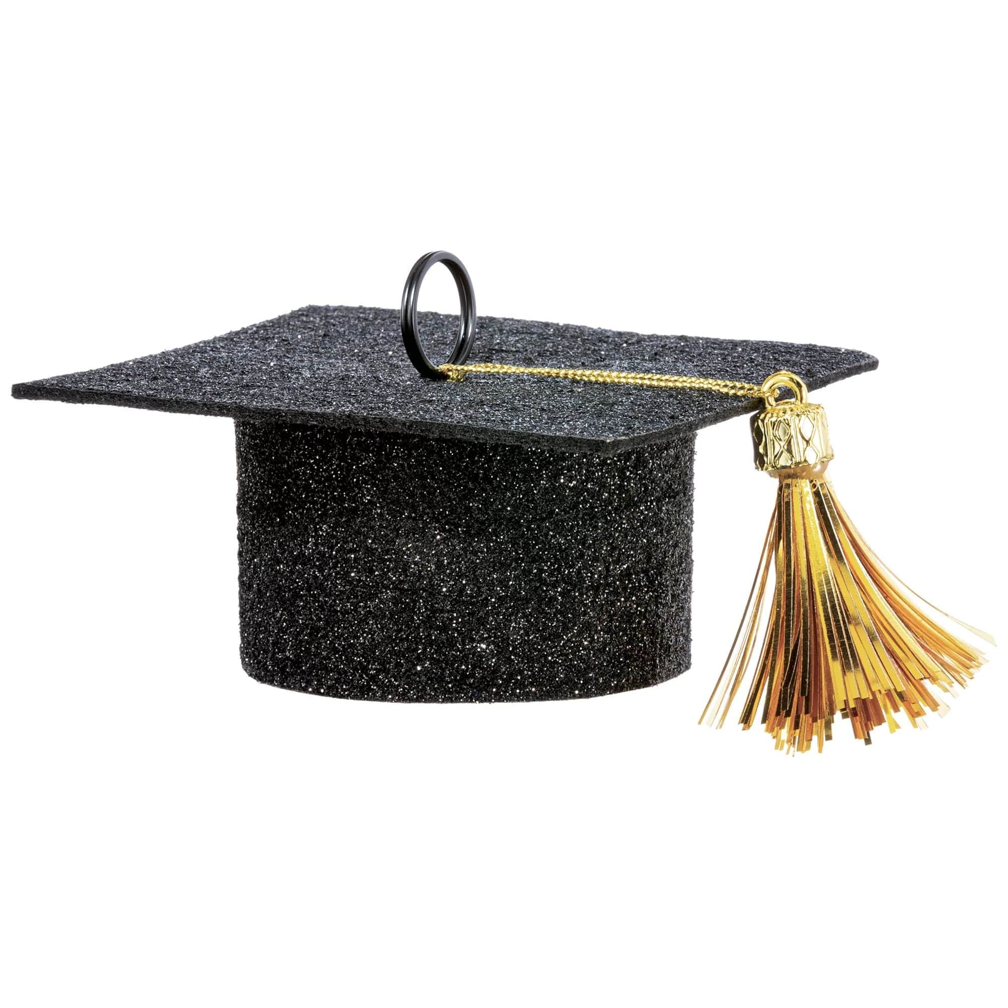 Amscan HOLIDAY: GRADUATION Felt Grad Cap Balloon Weight - Black