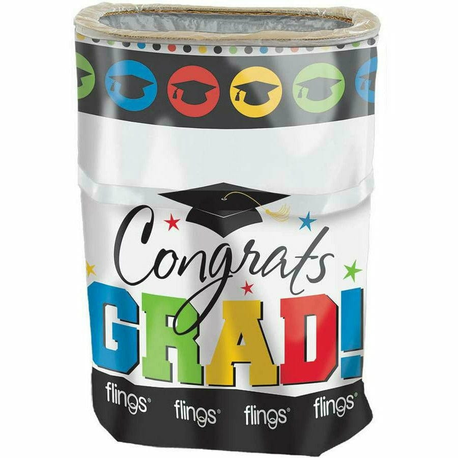 Amscan HOLIDAY: GRADUATION Grad Pop Up Trash Bin