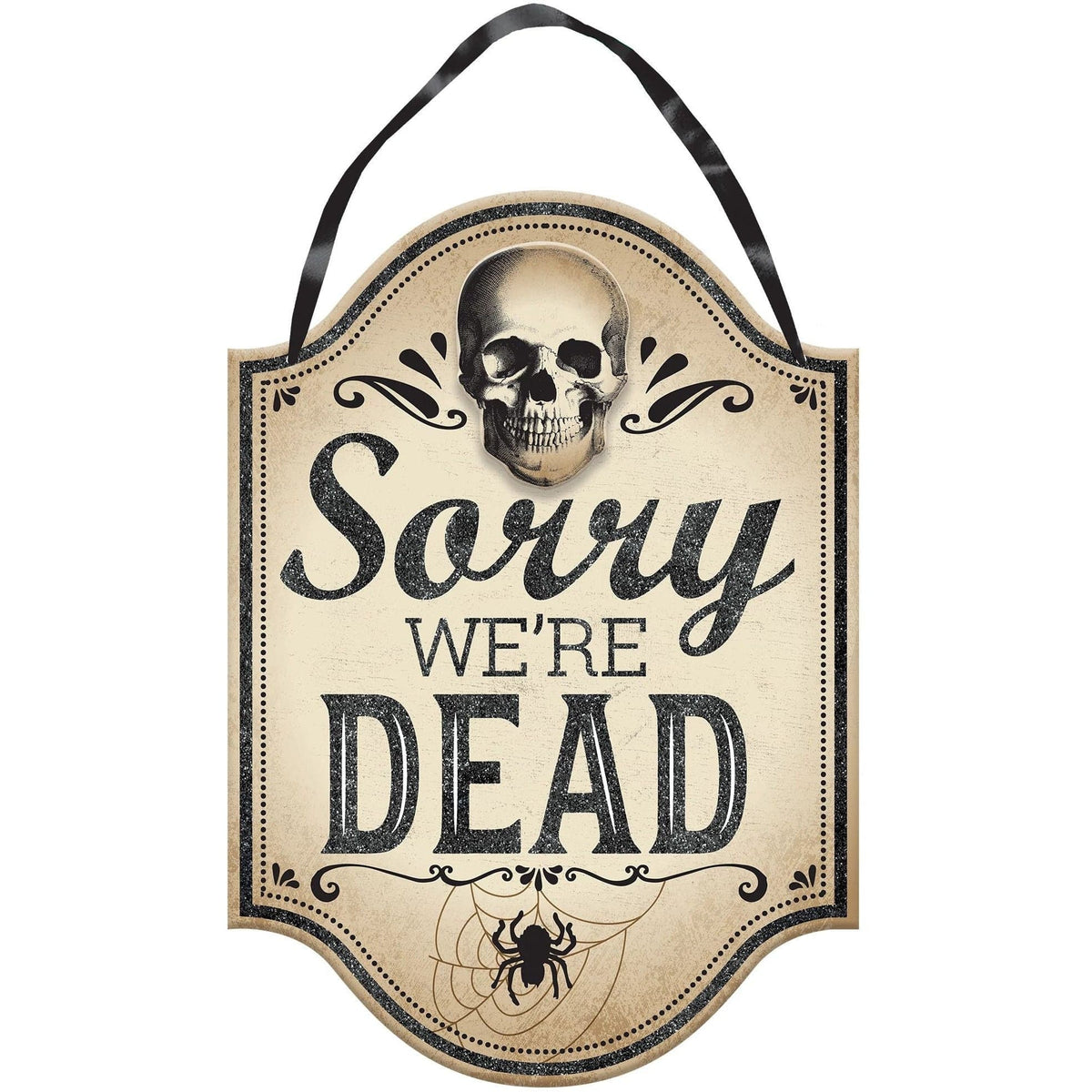 Amscan HOLIDAY: HALLOWEEN Boneyard Hanging Sign