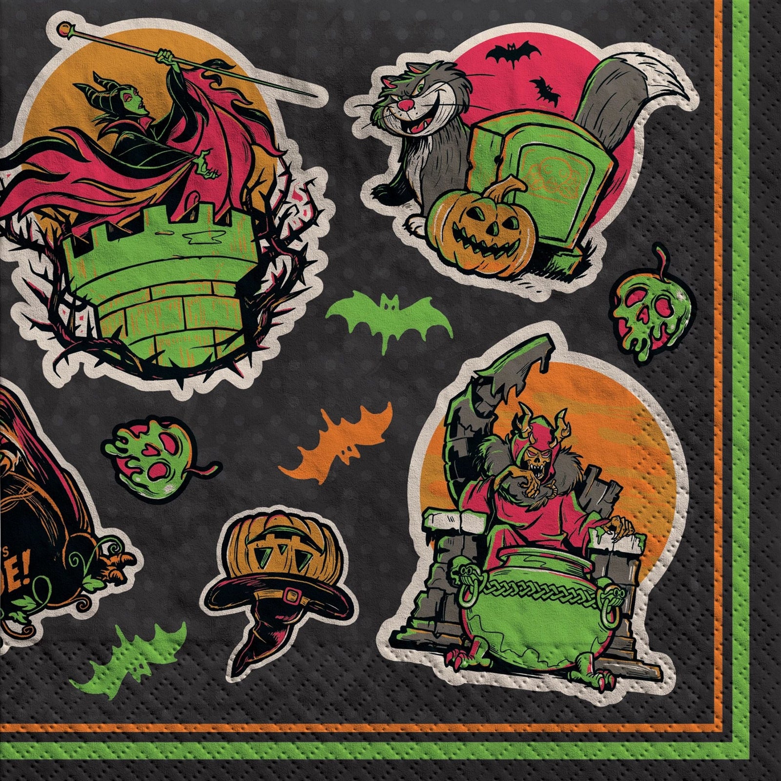 Amscan HOLIDAY: HALLOWEEN ©Disney Halloween Villains Lunch Napkins