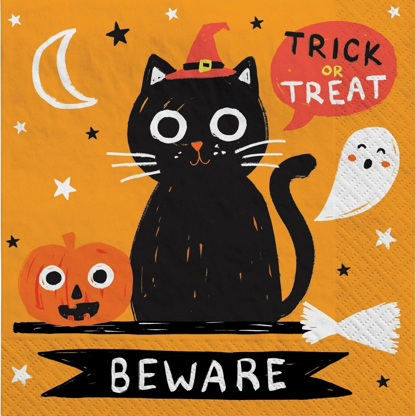 Amscan HOLIDAY: HALLOWEEN Spooky Friends Beverage Napkins