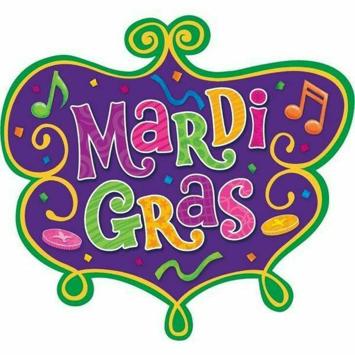 Amscan HOLIDAY: MARDI GRAS MARDI GRAS CARDBOARD MEDIUM CUTOUT