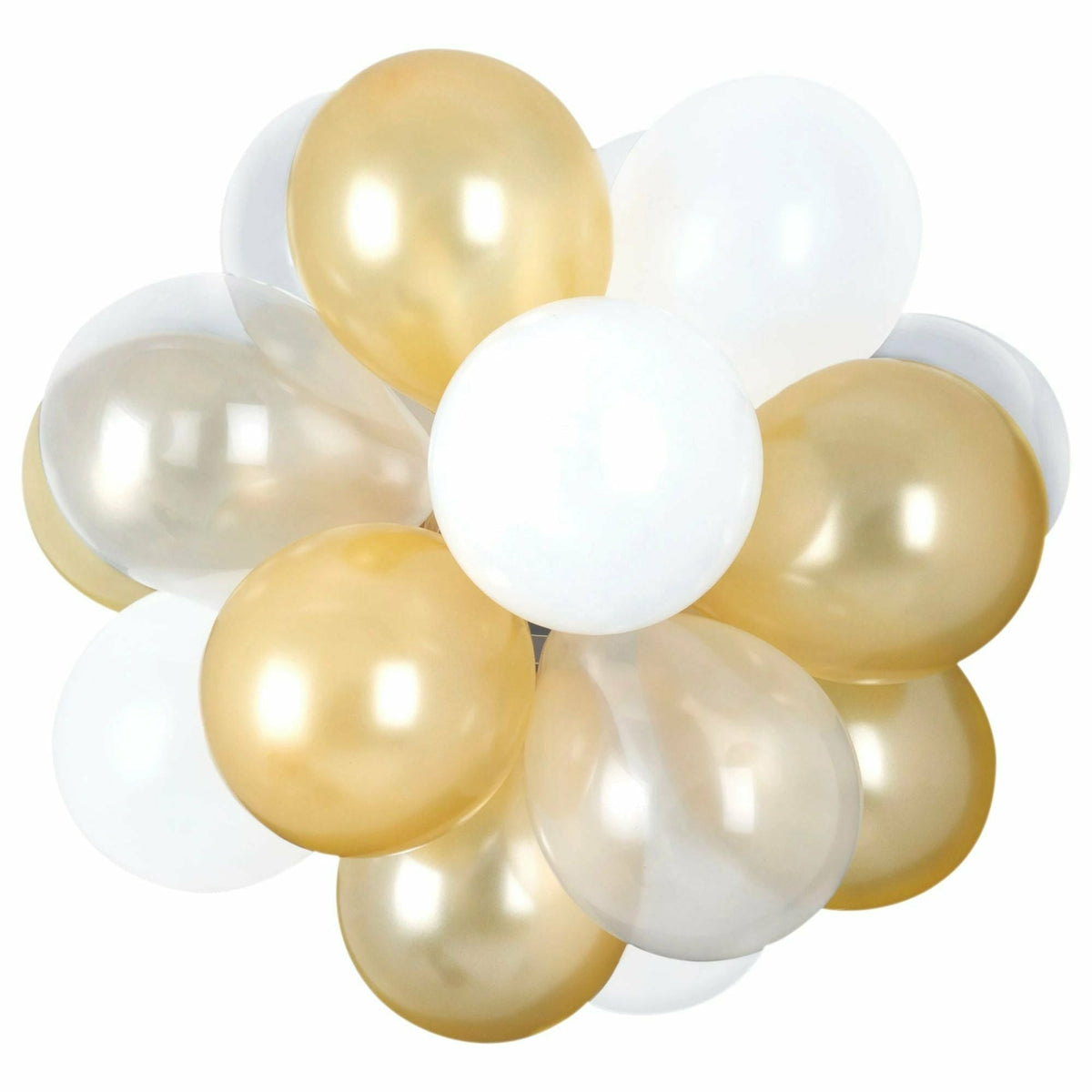 Amscan HOLIDAY: NEW YEAR&#39;S Air-Filled Latex Balloon Chandelier - Golden