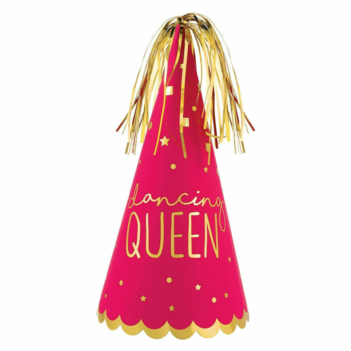 Amscan HOLIDAY: NEW YEAR&#39;S Dancing Queen Cone Hat - Pink