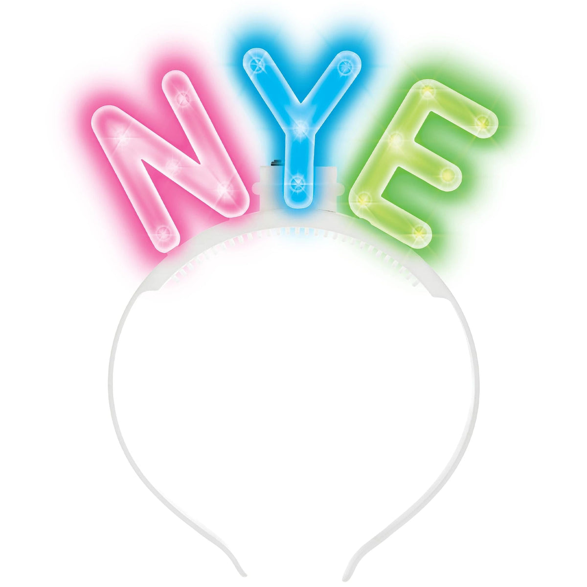 Amscan HOLIDAY: NEW YEAR&#39;S NYE Light-Up Neon Headband