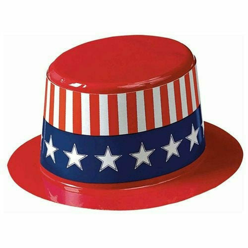 Amscan HOLIDAY: PATRIOTIC 4th of July Plastic Top Hat